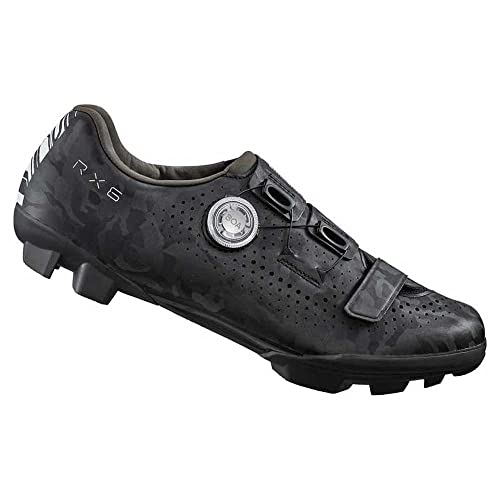 Shimano Unisex Zapatillas SH-RX600 Cycling Shoe, Schwarz, 42 EU von SHIMANO