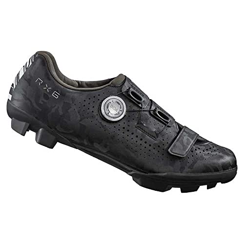 Shimano Unisex Zapatillas SH-RX600 Cycling Shoe, Schwarz, 45 EU von SHIMANO