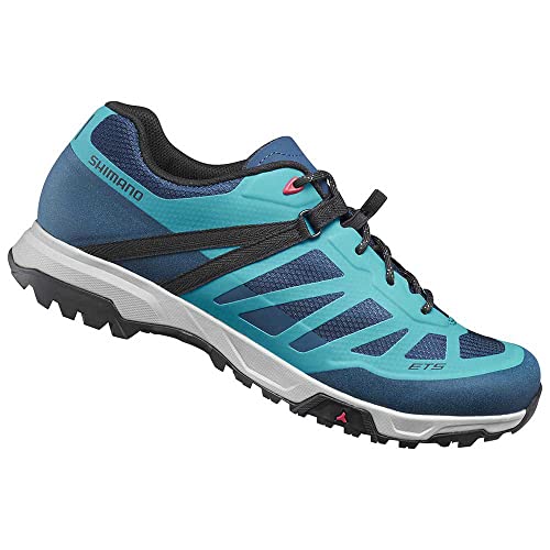 SHIMANO Damen Zapatillas MTB Et500 Sneaker, blau, 41 EU von SHIMANO