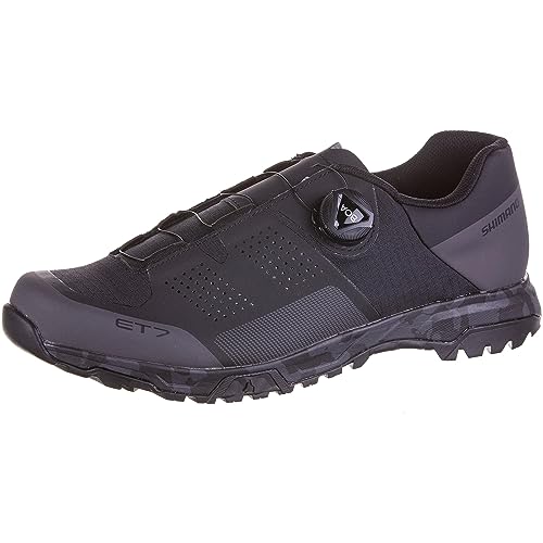 SHIMANO Unisex Bet700l42 ET7 (ET700) Schuhe, Schwarz, Größe 42 von SHIMANO