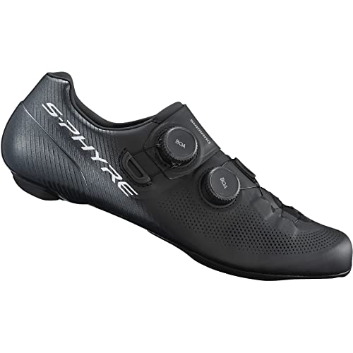 SHIMANO Unisex BRC903L41 S-PHYRE RC9 (RC903) Schuhe, Schwarz, Größe 41 von SHIMANO