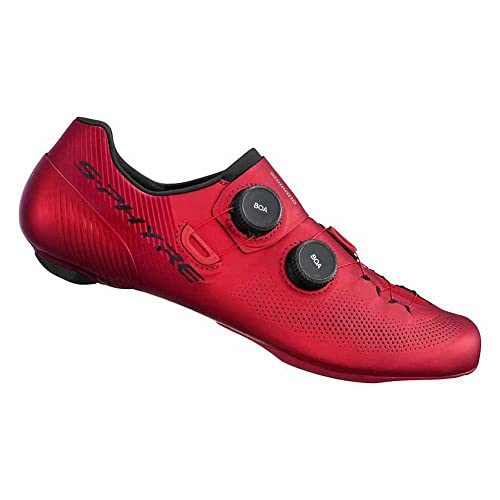 SHIMANO Unisex BRC903R46 S-PHYRE RC9 (RC903) Schuhe, rot, Größe 46 von SHIMANO