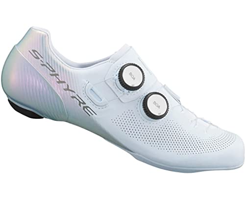 SHIMANO Unisex BRC903W40 S-PHYRE RC9 (RC903) Schuhe, weiß, Größe 40 von SHIMANO