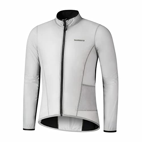 SHIMANO Unisex Beaufort Windbreaker Light Jacke, Weiß, XXL von SHIMANO