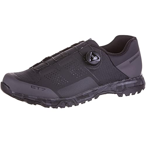 SHIMANO Unisex Bet700l46 ET7 (ET700) Schuhe, Schwarz, Größe 46 von SHIMANO