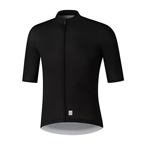 SHIMANO Unisex Breakaway S.s. Jersey Trikot, Schwarz, XXL von SHIMANO