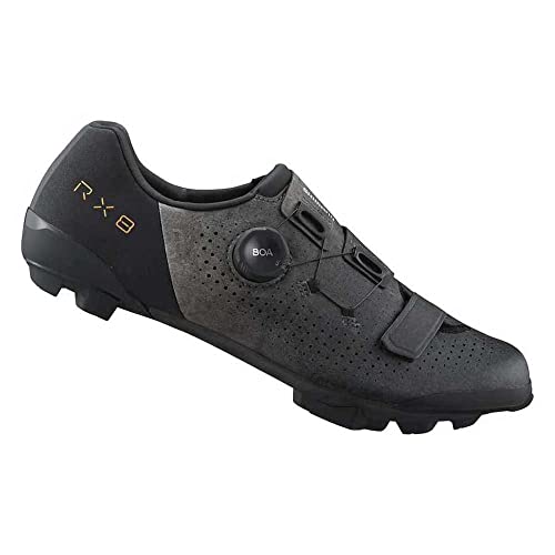 SHIMANO Unisex Brx801l40 Schuhe RX8 (RX801), Schwarz, Größe 40 von SHIMANO
