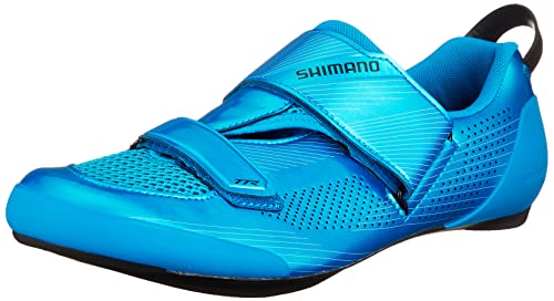 Shimano Unisex Zapatillas TR901M Cycling Shoe, Blau, 43 EU von SHIMANO