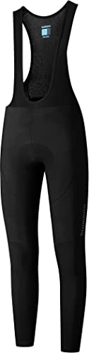 SHIMANO Unisex Element Bib Tights W/O Chamois Trägerhose, Schwarz, XXXL von SHIMANO