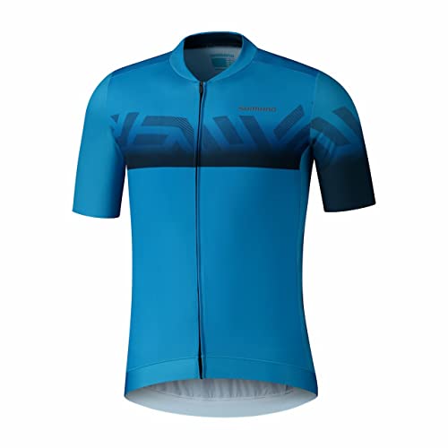 SHIMANO Unisex Kita S.s. Reißverschluss Trikot, Mehrfarbig (Mehrfarbig), Einheitsgröße von SHIMANO