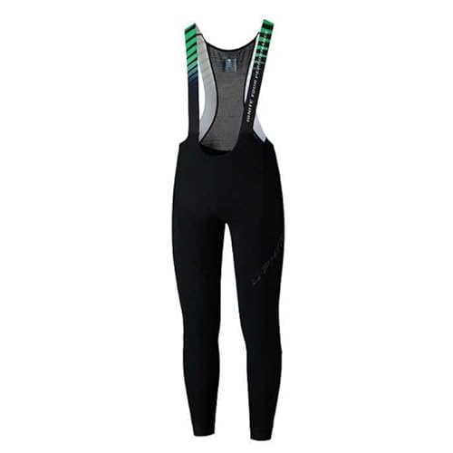 SHIMANO Unisex S-Phyre Therm Bib Tights Print Socken, Schwarz/Grün, XL SHIMANO Unisex S-Phyre Therm Bib Tights Print Socken, Schwarz/Grün, XL von SHIMANO