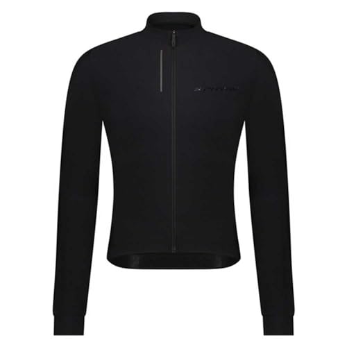 SHIMANO Unisex S-phyre L.s. Thermal Jersey Trikot, Schwarz, M von SHIMANO