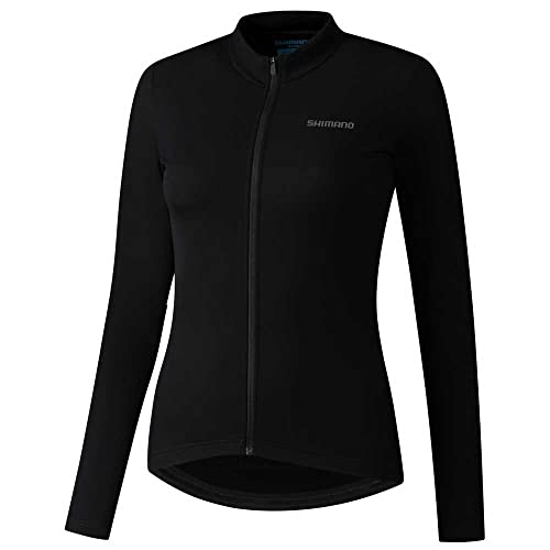 SHIMANO Unisex SC97012 Damen Element LS Jersey, Schwarz, Größe M, M von SHIMANO