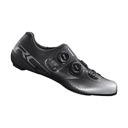 Shimano Unisex Zapatillas SH-RC702 Cycling Shoe, Schwarz, 43.5 EU von SHIMANO