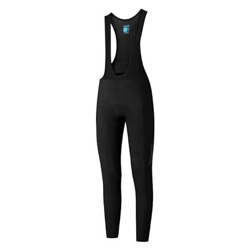 SHIMANO Unisex W's Element, Bib Tights Socken, schwarz, L von SHIMANO
