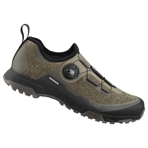 Shimano Unisex Bicycle Shoes SH-ET701 Cycling Shoe, Braun, 39 EU von SHIMANO