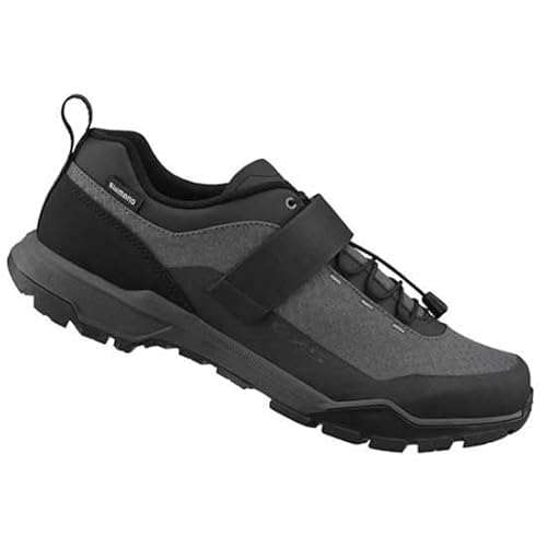 Shimano Unisex Bicycle Shoes SH-EX500 Cycling Shoe, Schwarz, 42 EU von SHIMANO