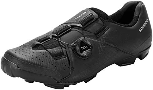 Shimano Unisex Zapatillas MTB XC300 Fahrradschuh, Schwarz, 45 EU von SHIMANO