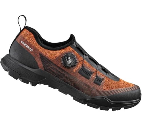 Shimano Unisex Zapatillas SH-EX700 Cycling Shoe, Orange, 47 EU von SHIMANO