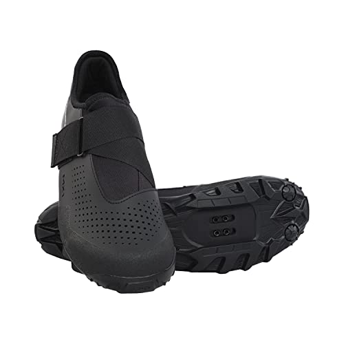 Shimano Unisex Zapatillas SH-MX100 Fahrradschuh, Schwarz, 43 EU von Shimano