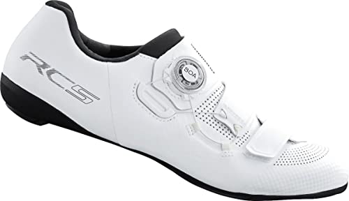 Shimano Unisex Zapatillas SH-RC502 Cycling Shoe, Weiß, 39 EU von SHIMANO