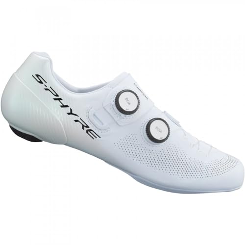 Shimano Unisex Zapatillas SH-RC903 Cycling Shoe, Weiß, 43.5 EU von SHIMANO