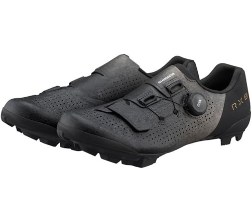 Shimano Unisex Zapatillas SH-RX-801 Cycling Shoe, Schwarz, 43 EU von SHIMANO