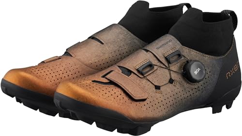 Shimano Unisex Zapatillas SH-RX-801 R Fahrradschuh, Naranja, 45 EU von SHIMANO