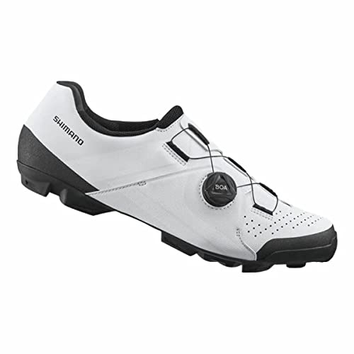 Shimano Unisex Zapatillas SH-XC300 Cycling Shoe, Weiß, 42 EU von SHIMANO