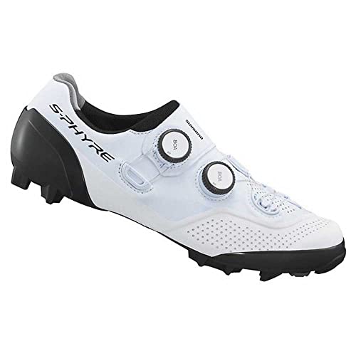 Shimano Unisex Zapatillas SH-XC902 Cycling Shoe, Weiß, 48 EU von Shimano