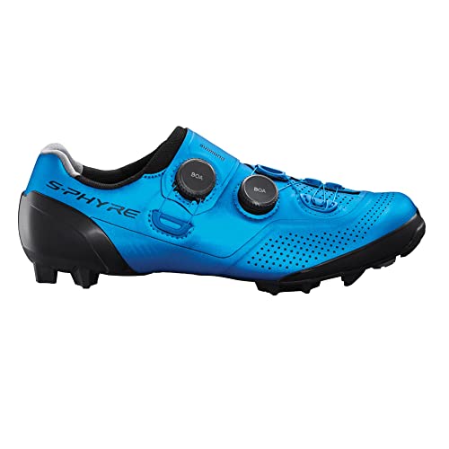 Shimano Unisex Zapatillas SH-XC902 Fahrradschuh, Azul, 45 EU von SHIMANO