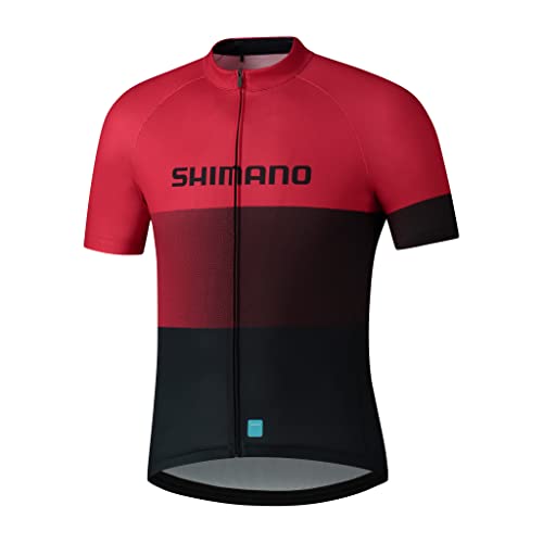 Team S.s. Pullover Rot M von SHIMANO