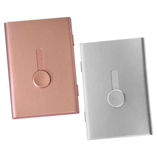 SHINEOFI 1 Satz Geschäftskartenhalter Kreditkartenhalter Credit Card Holder Metallbox Brieftasche Für Kartenhalter Mehrere Fall Visitenkartenhalter Aus Metall Tragbarer Kartenhalter 2 Stück SHINEOFI 1 Satz Geschäftskartenhalter Kreditkartenhalter Credit Card Holder Metallbox Brieftasche Für Kartenhalter Mehrere Fall Visitenkartenhalter Aus Metall Tragbarer Kartenhalter 2 Stück von SHINEOFI