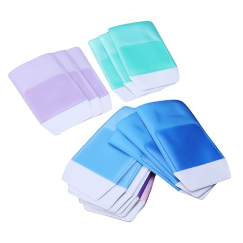 SHINEOFI 12 Stück Teiliges PVC Bunte Medizinische Pen Pouch Langlebige Stifttasche mit Praktischem Stauraum Platzsparend Leicht zu Reinigen für Ärzte und Pflegepersonal Gemischte Farben von SHINEOFI