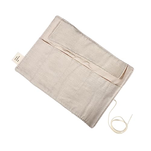 SHINEOFI 1Stk Uhrentasche im Court-Stil schreibwaren Organizer stifttaschenlampe Federmäppchen aus Segeltuch Farbstifthalter Bleistiftbeutel im antiken Stil Bleistifthalter Polyester Rosa von SHINEOFI