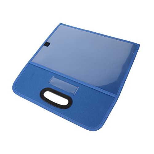 SHINEOFI 1Stk trocken abwischbarer Beutel Deckel Wasserdicht Spender Container Taschen büroradio bürolocher sodela Blaue säcke büromaterial Brieftasche Schreibwaren Schulbedarf Plastik Blue von SHINEOFI