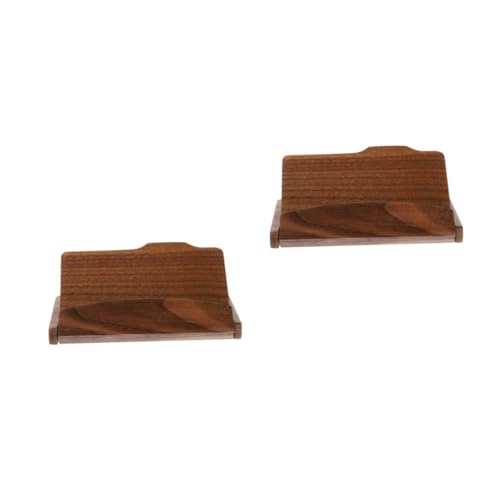 SHINEOFI 2 Stück Klapp Visitenkartenhalter Kreditkartenaufbewahrung Namenskartenhalter Karten Organizer Geldbörse Multifunktionaler Kartenhalter Ständer Kartenhalter Für von SHINEOFI