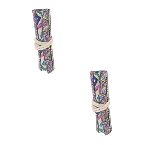 SHINEOFI 2 Stück Rolle Mäppchen Beutel für Bleistifte Schreibwaren klein Halter Etui rollboxen stifte aufbewahrung Stift aufbewahrung Pin-Box dekorative Federtasche Stiftwickeltaschen Stoff SHINEOFI 2 Stück Rolle Mäppchen Beutel für Bleistifte Schreibwaren klein Halter Etui rollboxen stifte aufbewahrung Stift aufbewahrung Pin-Box dekorative Federtasche Stiftwickeltaschen Stoff von SHINEOFI