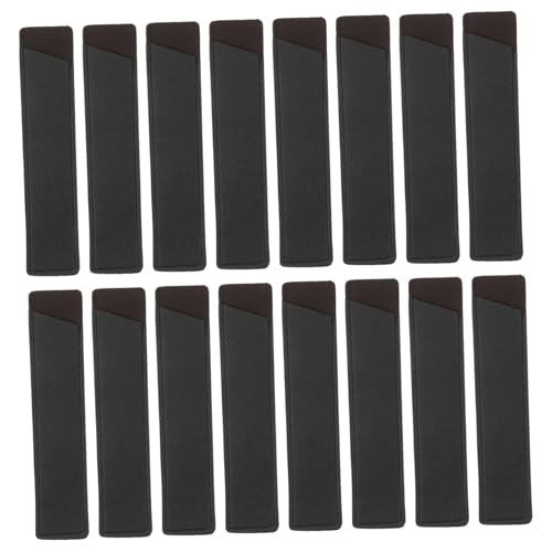 SHINEOFI 20 Stück Teiliges Pu-Leder Einzelfedermäppchen Tragbarer Stiftetui Schutz für Büro Schule Geschäft Kompakter Einzelschreiberhalter mit Robustem Schutz und Einfachem Zugriff von SHINEOFI