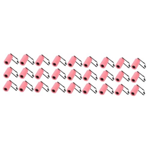 SHINEOFI 3 Sätze Haarrundstange Rosa Eisstockschießen Werkzeug Für Lockenwickler Lockener Lang Wellig Mädchen Styling Ponge Lockler Rollenhaar Schwamm Walzen 12 Stück * 3 von SHINEOFI