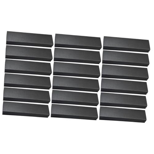 SHINEOFI 3 Sätze Stift Geschenkbox Deckel Fall Korb Klares Federmäppchen Andenken Ring Federmäppchen Für Erwachsene Kasse Geld Würfel Brunnen Anzeige Münze Stand Black Karton 6 Stück * 3 von SHINEOFI