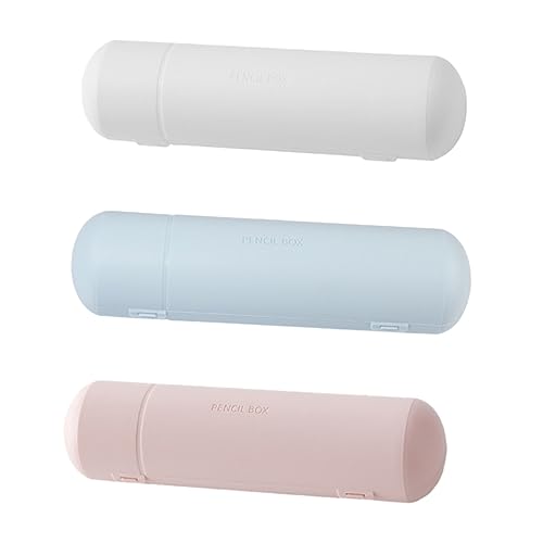 SHINEOFI 3 Stück Schreibwaren Aufbewahrung Federmäppchen Studenten Schreibetuis Stiftbehälter Schreibwaren Bleistift Aufbewahrungshalter Stift Aufbewahrungshalter von SHINEOFI