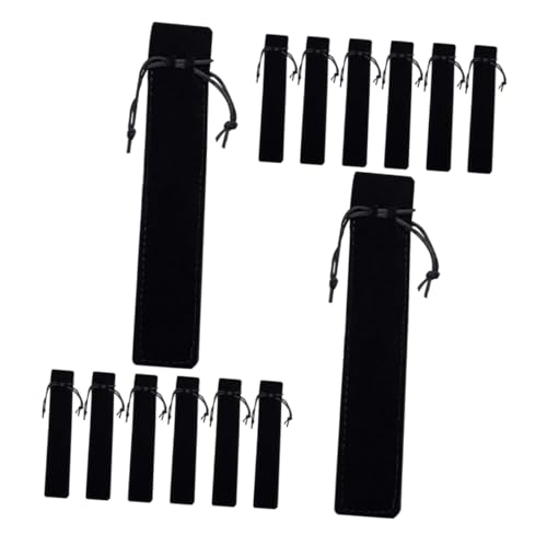 SHINEOFI 30St Federmäppchen aus Samt mit Kordelzug Kühlschrank-Magnetkalender, trocken abwischbar elektronisches Whiteboard Kugelschreiber etui Stift Halter Stiftetui tragbare Stifttaschen von SHINEOFI