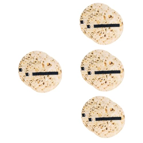 SHINEOFI 4 Sätze Stiftfälle Tortilla-federmäppchen Schlank Leinen Federmäppchen Groß Große Federmäppchen Bleistift-wrap-Tasche Tortilla-stifthalter Etui Klein Fall Segeltuch 2 Stücke * 4 von SHINEOFI