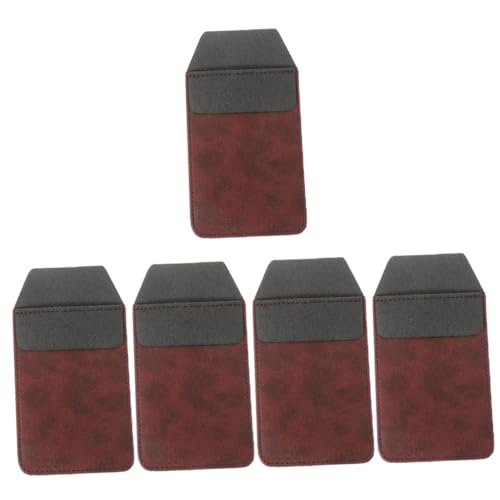 SHINEOFI 5 Stück Stifthalter Für Notizbuch Stift-Organizer Für Krankenschwestern Stifthalter-Clip Veranstalter Mäppchen Krankenhausversorgung Stifttaschen Bleistiftzubehörhalter Pu von SHINEOFI