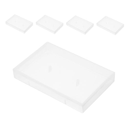 SHINEOFI 5 Stück Transparente Kassettentasche aus Halbtransparentem PP Robuster Audio Tape Organizer Kompakte Kassettenspeicherbox Tragbar und Leicht für Musik Sprachaufnahmen SHINEOFI 5 Stück Transparente Kassettentasche aus Halbtransparentem PP Robuster Audio Tape Organizer Kompakte Kassettenspeicherbox Tragbar und Leicht für Musik Sprachaufnahmen von SHINEOFI
