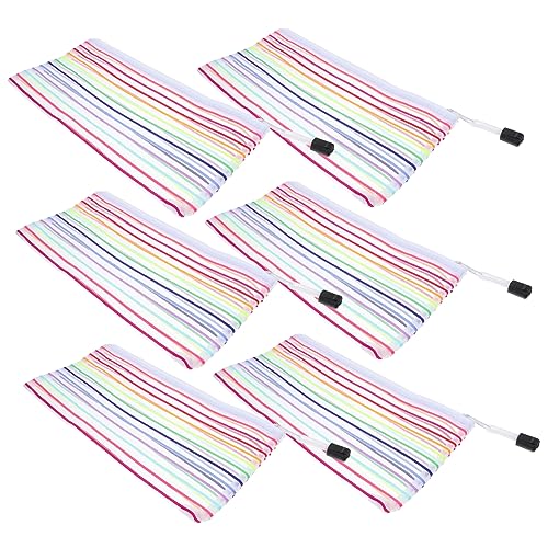 SHINEOFI 6st Geldscheintasche Aus Oxford-Stoff Geldhalter Für Unterwegs Reißverschlusstasche Banktasche Mit Reißverschlüssen Kleine Tasche Taschen Groß Geldbeutel Netz Aluminiumlegierung von SHINEOFI