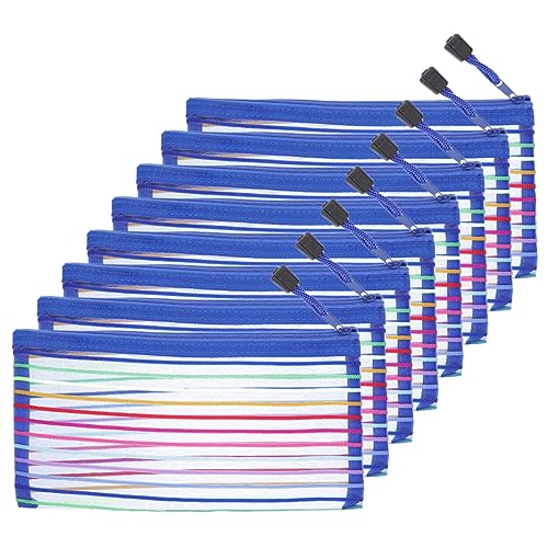 SHINEOFI 8 Stück Geldscheintasche Aus Oxford-Stoff Großer Bleistift-Organizer Aufbewahrungstasche Für Stifte Studenten-stifttasche Praktische Stifttasche Mäppchen Aluminiumlegierung Blue SHINEOFI 8 Stück Geldscheintasche Aus Oxford-Stoff Großer Bleistift-Organizer Aufbewahrungstasche Für Stifte Studenten-stifttasche Praktische Stifttasche Mäppchen Aluminiumlegierung Blue von SHINEOFI