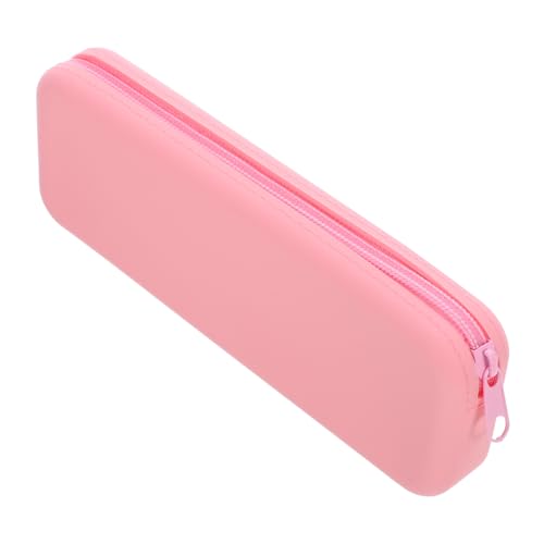 SHINEOFI Federmäppchen Aus Silikon Leicht Tragbar Für Stifte Und Bleistifte Großes Fassungsvermögen Für Schulbedarf Und Notizen Ästhetische Stifttasche Für Erwachsene Und Studenten von SHINEOFI