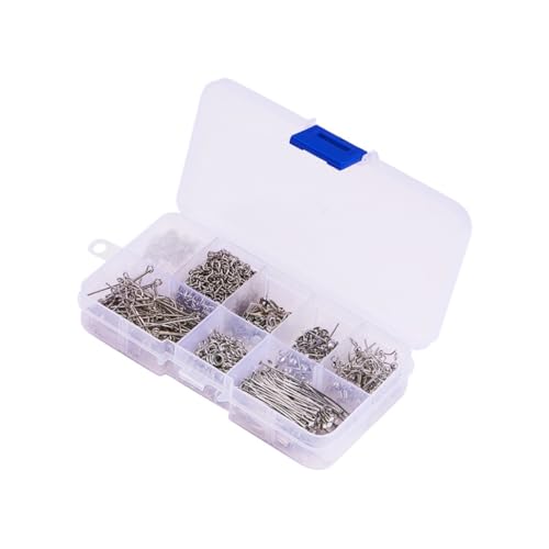 SHINEOFI DIY Ohrschmuck Silber Ohrring Zubehör Langlebig Sicher Einfach zu Tragen für Ohrring Herstellung und Reparatur Damen Modisch Elegant von SHINEOFI